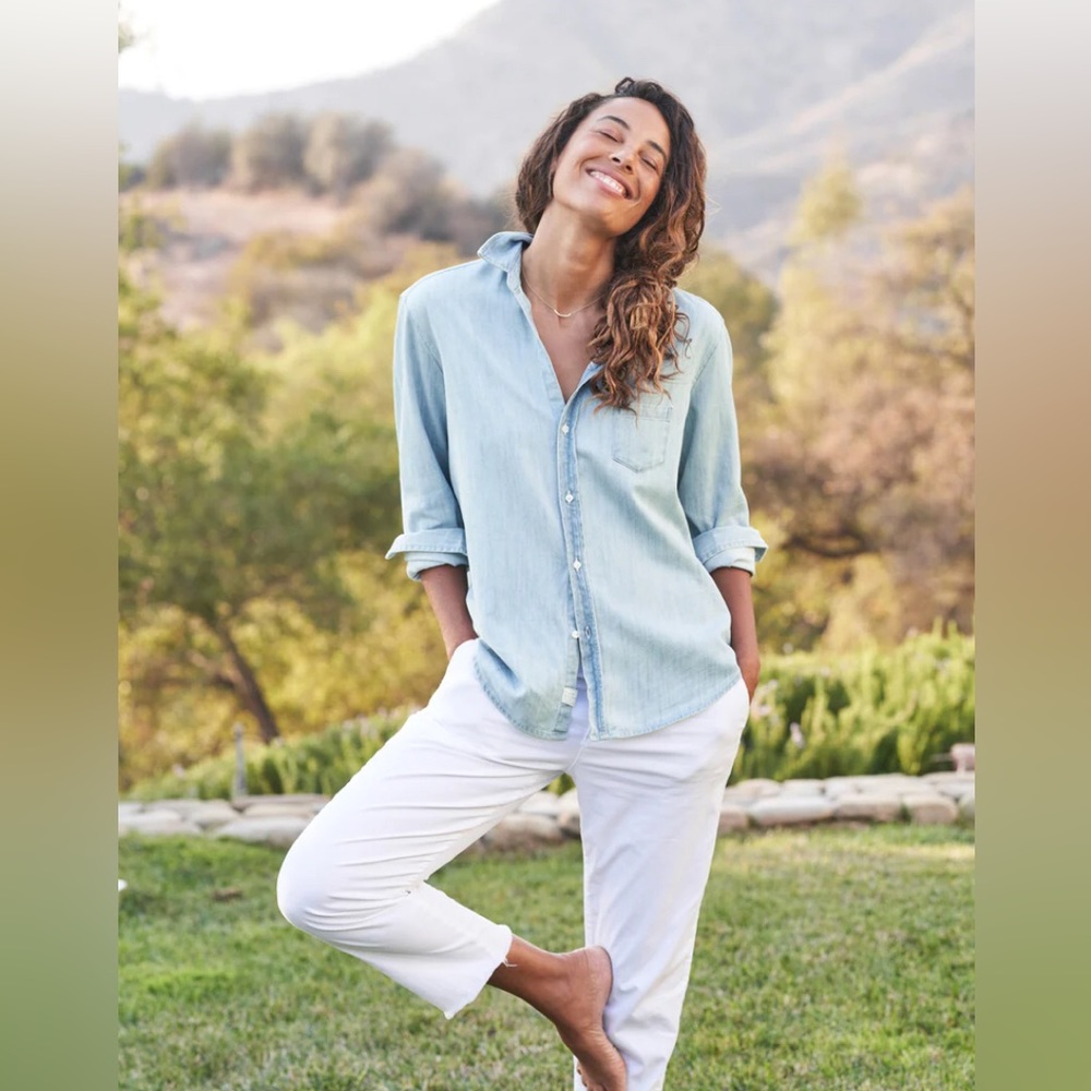 Frank & Eileen - Eileen Classic Denim in Large